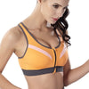 Front Zipper Sports Bra